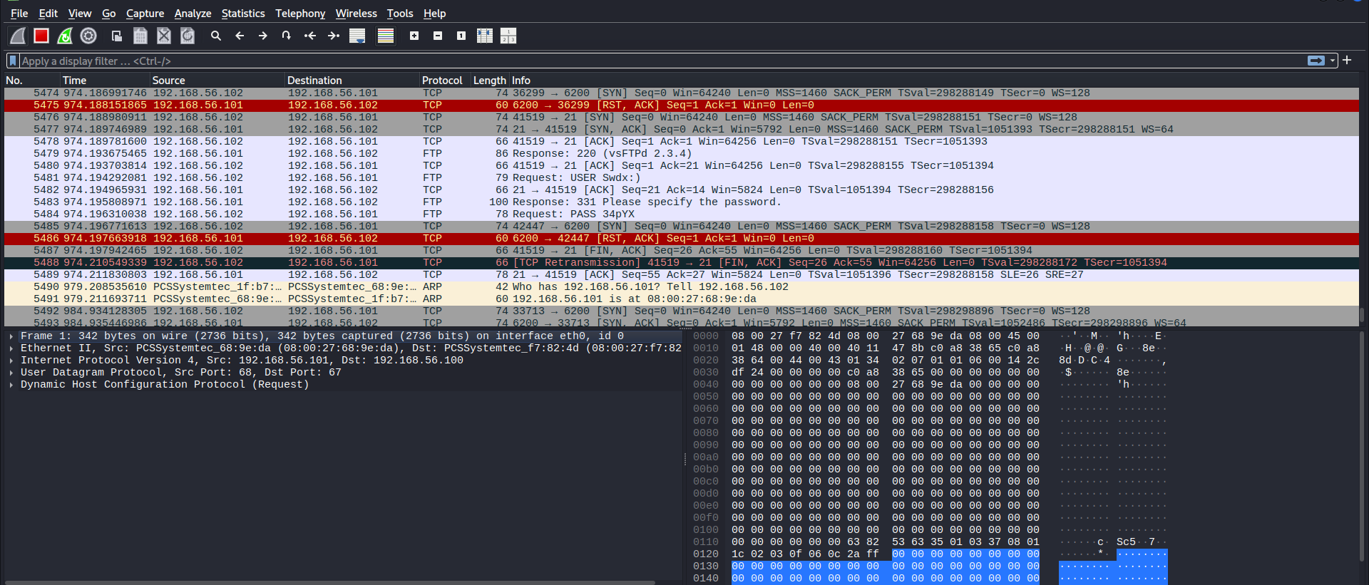 wireshark logs